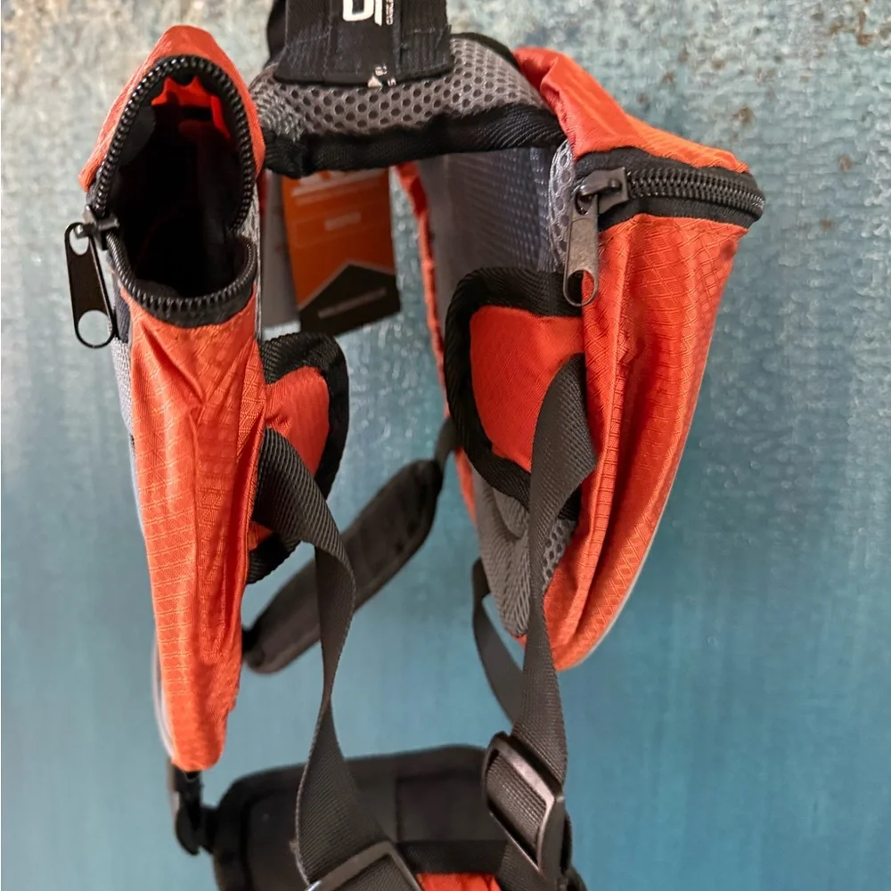 Black and Orange Dog Bag